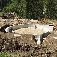 Izvedba bazena Herbal glamping resort Ljubno ob Savinji