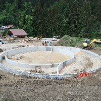 Izvedba bazena Herbal glamping resort Ljubno ob Savinji