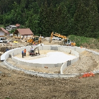 Izvedba bazena Herbal glamping resort Ljubno ob Savinji