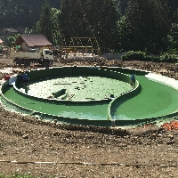 Izvedba bazena Herbal glamping resort Ljubno ob Savinji