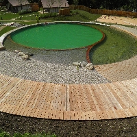 Izvedba bazena Herbal glamping resort Ljubno ob Savinji